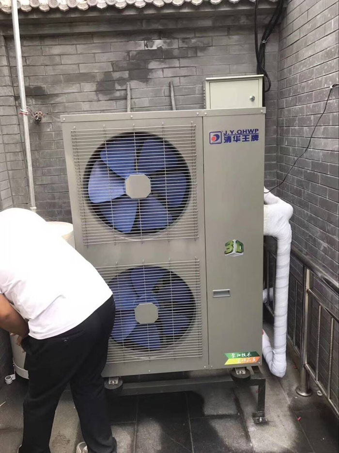 煤改電空氣能聚陽(yáng)公司用戶安裝案例