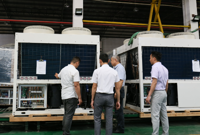 河北清潔能源協會領導蒞臨聚陽空氣能