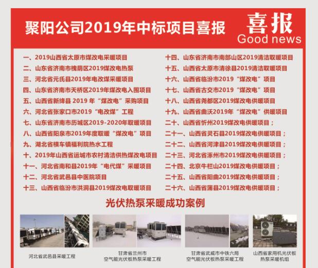 聚陽(yáng)中標(biāo)煤改電
