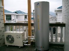 家用空氣能熱水器 - 湖南別墅熱水工程
