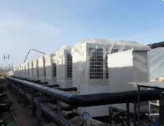 聚陽(yáng)王牌北京牛欄山四季陽(yáng)光花卉大棚空氣能釆曖項(xiàng)目