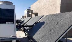 光伏熱泵采暖 蘭州新區(qū)海遠(yuǎn)博大新材料聚陽光伏熱泵采暖